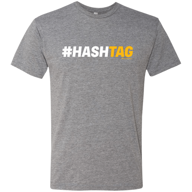 T-Shirts Premium Heather / Small Hashtag Men's Triblend T-Shirt