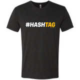 T-Shirts Vintage Black / Small Hashtag Men's Triblend T-Shirt