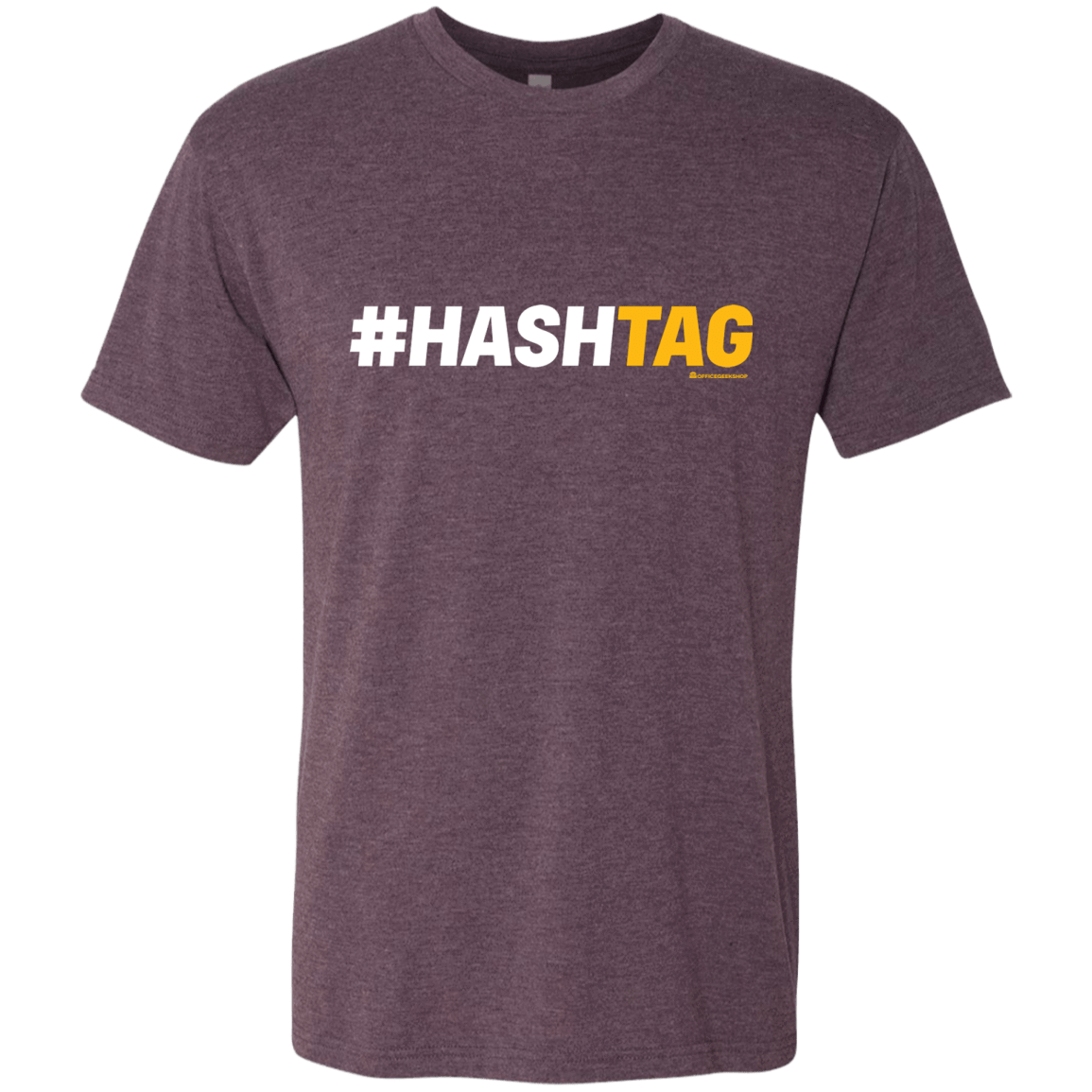 T-Shirts Vintage Purple / Small Hashtag Men's Triblend T-Shirt