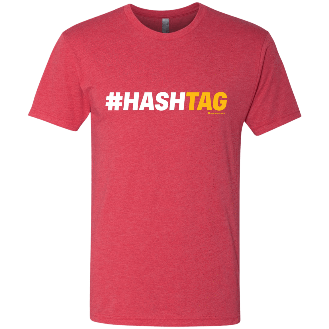 T-Shirts Vintage Red / Small Hashtag Men's Triblend T-Shirt