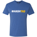 T-Shirts Vintage Royal / Small Hashtag Men's Triblend T-Shirt
