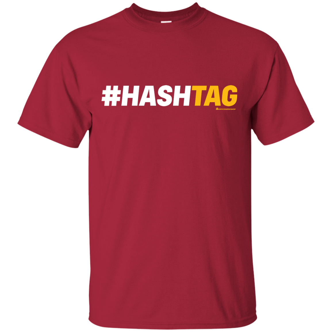 T-Shirts Cardinal / Small Hashtag T-Shirt
