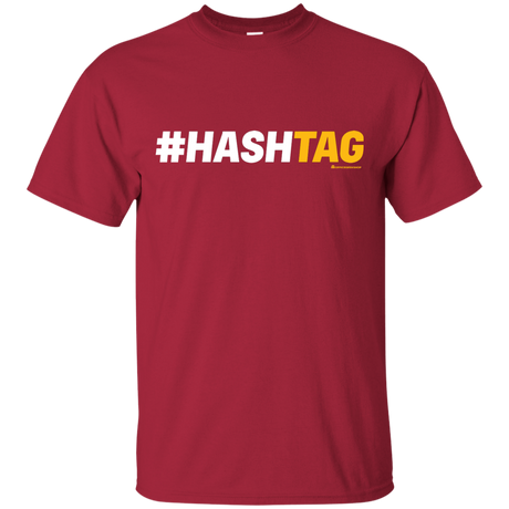 T-Shirts Cardinal / Small Hashtag T-Shirt