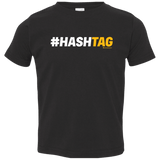 T-Shirts Black / 2T Hashtag Toddler Premium T-Shirt