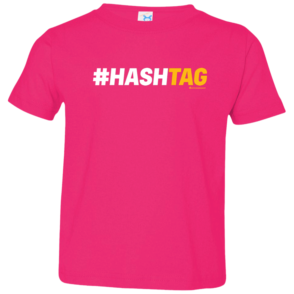 T-Shirts Hot Pink / 2T Hashtag Toddler Premium T-Shirt
