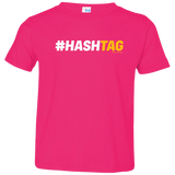 T-Shirts Hot Pink / 2T Hashtag Toddler Premium T-Shirt