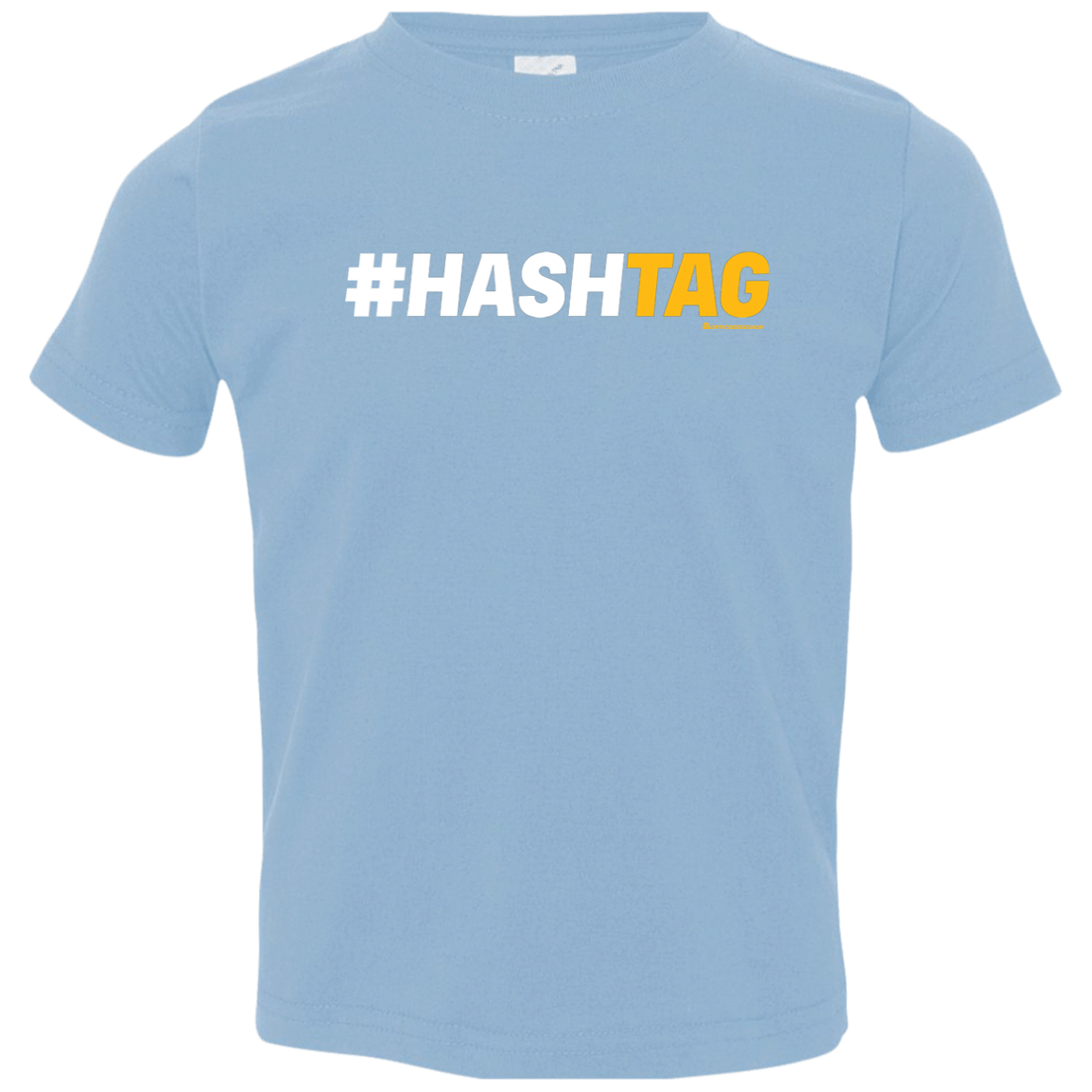 T-Shirts Light Blue / 2T Hashtag Toddler Premium T-Shirt