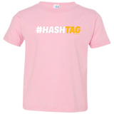 T-Shirts Pink / 2T Hashtag Toddler Premium T-Shirt