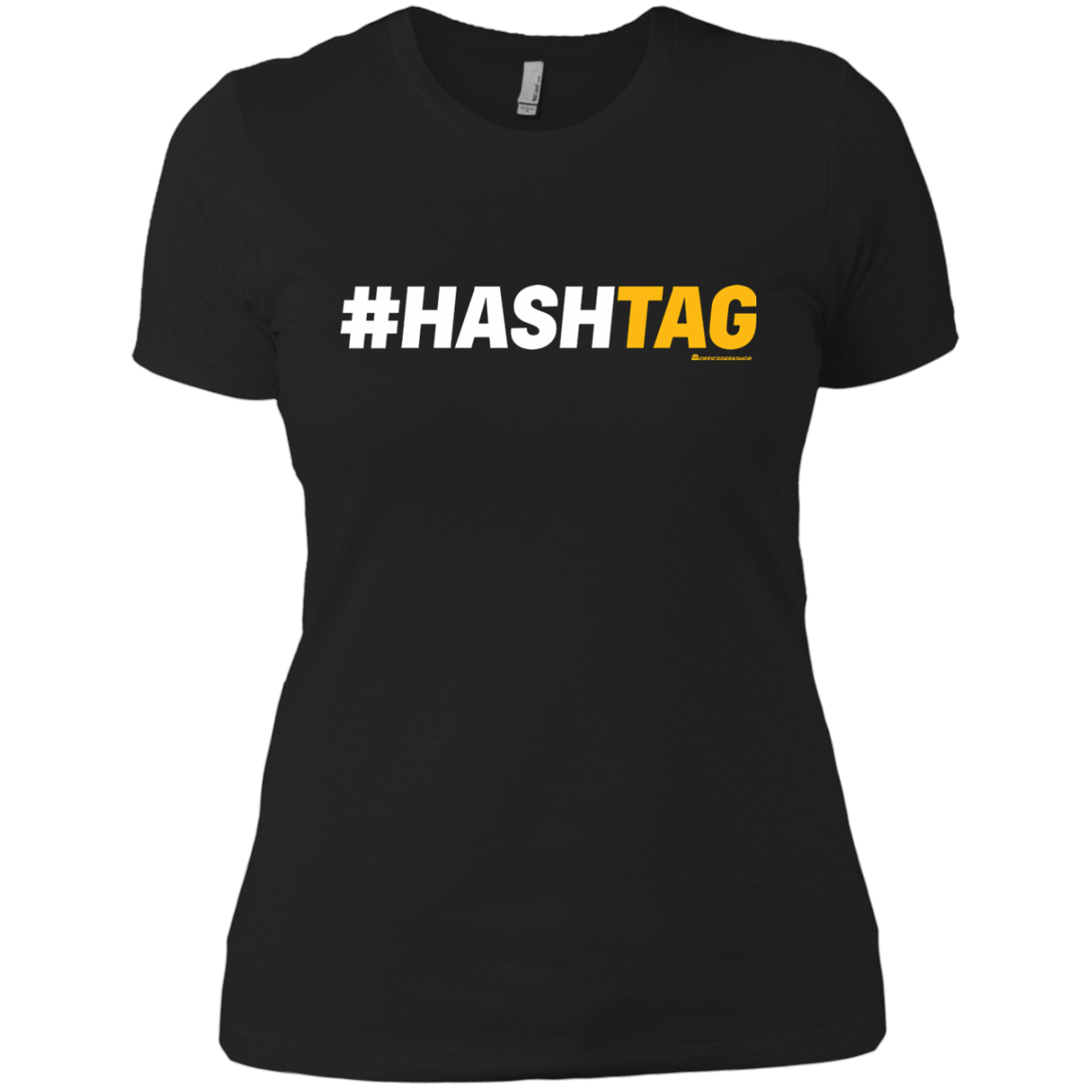 T-Shirts Black / X-Small Hashtag Women's Premium T-Shirt