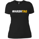 T-Shirts Black / X-Small Hashtag Women's Premium T-Shirt