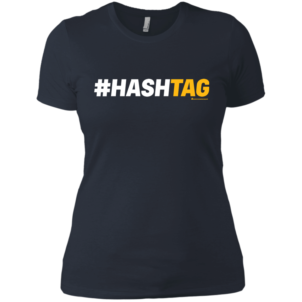 T-Shirts Indigo / X-Small Hashtag Women's Premium T-Shirt