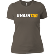 T-Shirts Warm Grey / X-Small Hashtag Women's Premium T-Shirt