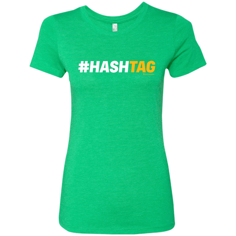 T-Shirts Envy / Small Hashtag Women's Triblend T-Shirt