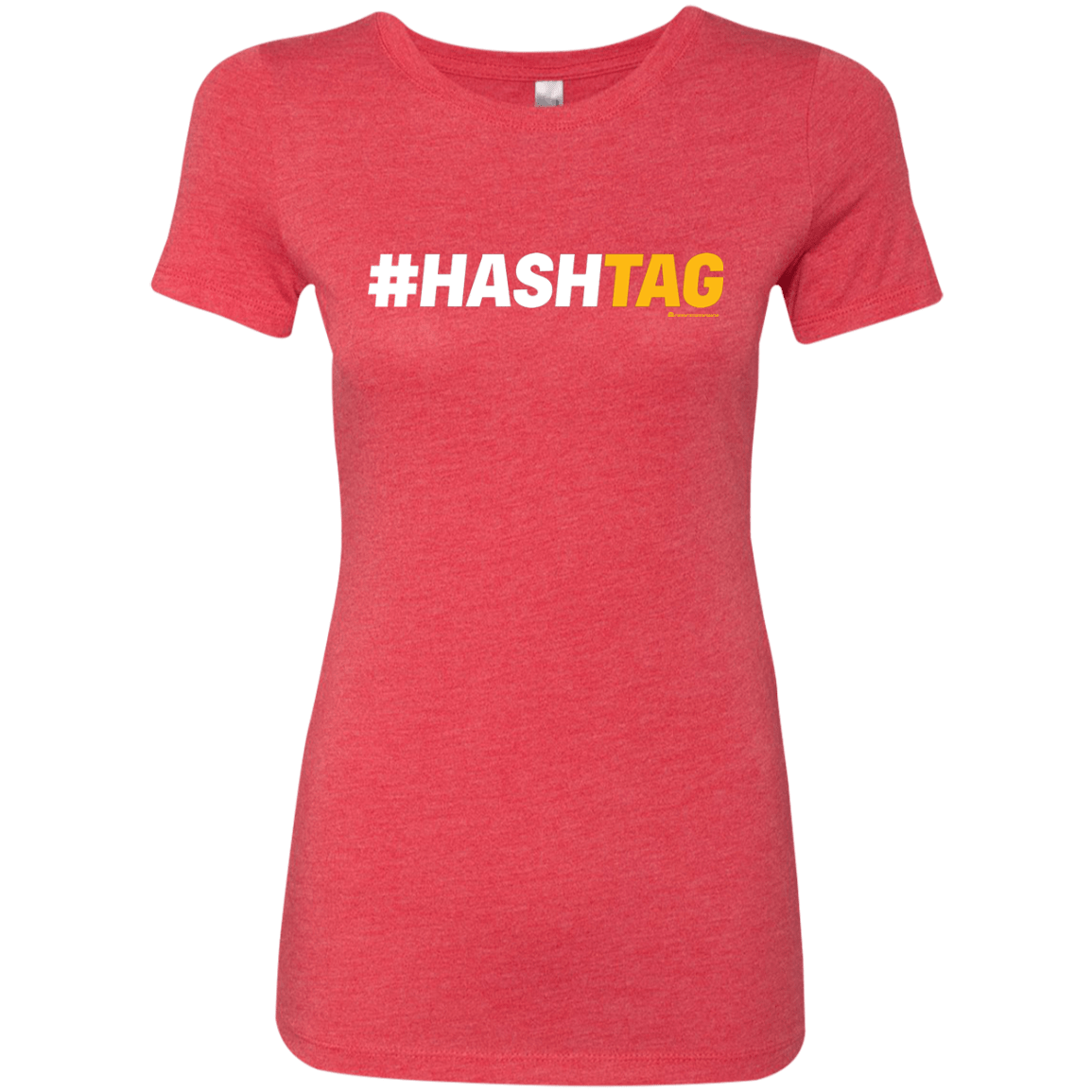 T-Shirts Vintage Red / Small Hashtag Women's Triblend T-Shirt