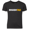 T-Shirts Vintage Black / YXS Hashtag Youth Triblend T-Shirt