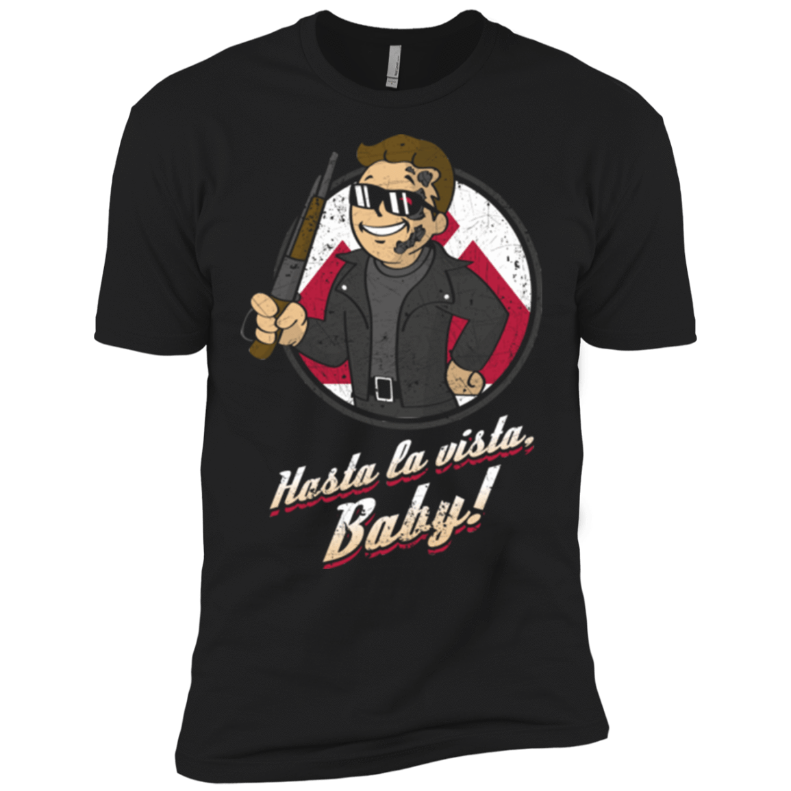 T-Shirts Black / X-Small Hasta la Vista Baby Men's Premium T-Shirt
