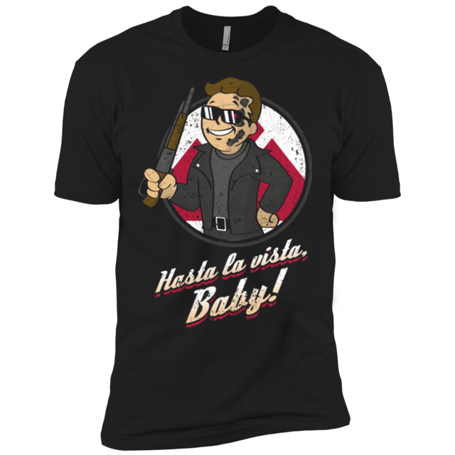 T-Shirts Black / X-Small Hasta la Vista Baby Men's Premium T-Shirt