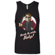 T-Shirts Black / Small Hasta la Vista Baby Men's Premium Tank Top