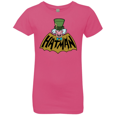 T-Shirts Hot Pink / YXS Hatman Girls Premium T-Shirt