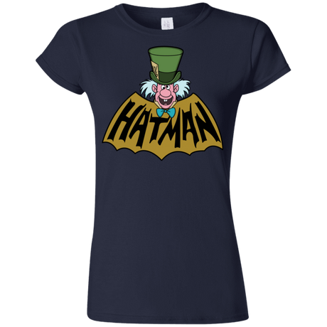 T-Shirts Navy / S Hatman Junior Slimmer-Fit T-Shirt