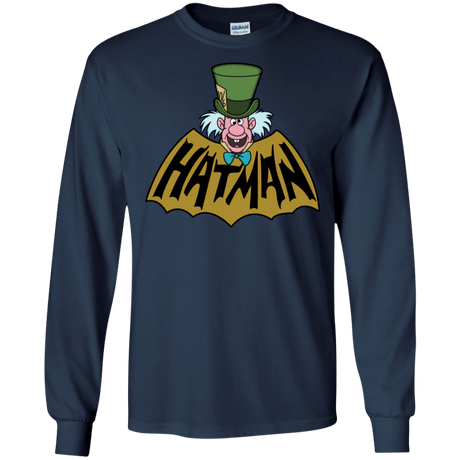 T-Shirts Navy / S Hatman Men's Long Sleeve T-Shirt