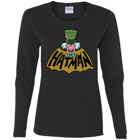 T-Shirts Black / S Hatman Women's Long Sleeve T-Shirt