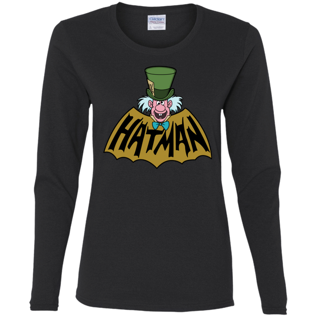 T-Shirts Black / S Hatman Women's Long Sleeve T-Shirt
