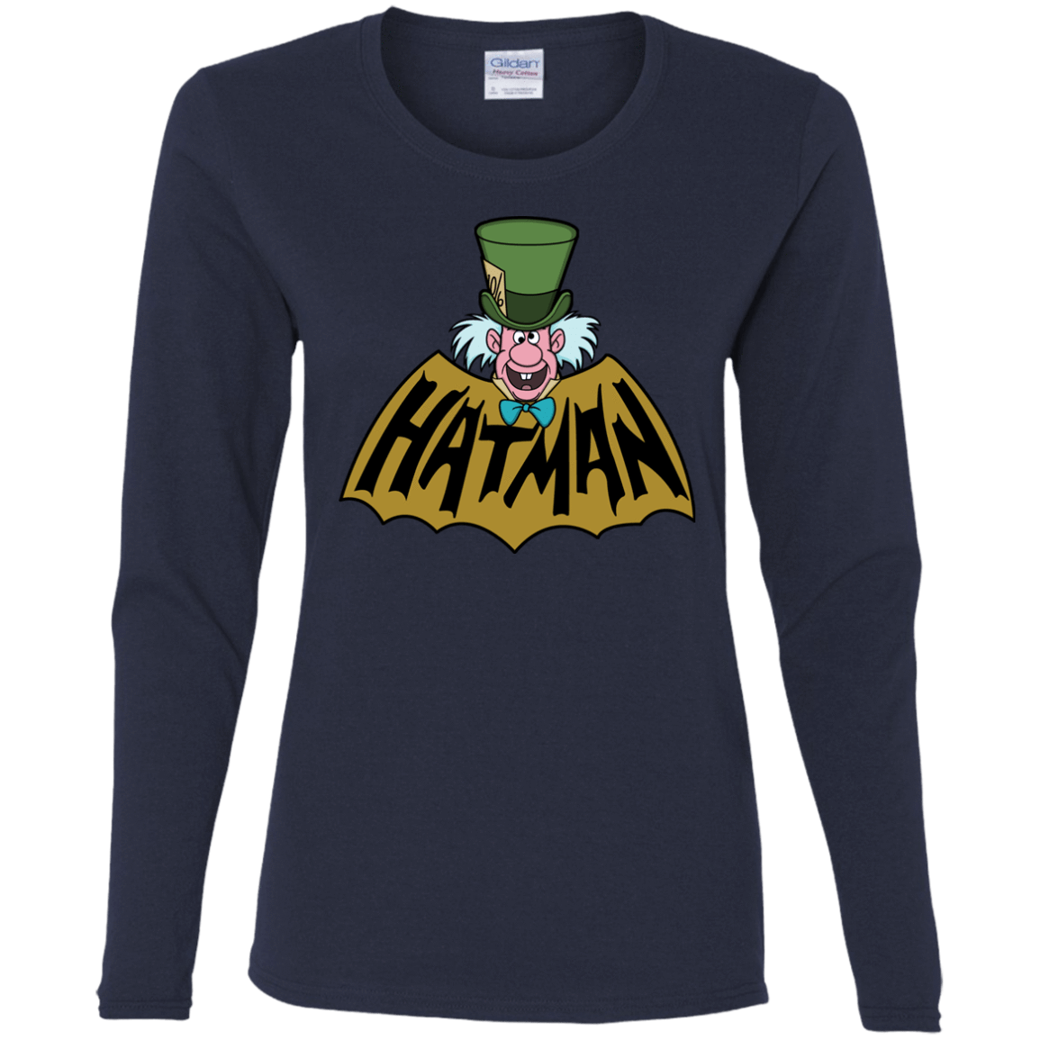 T-Shirts Navy / S Hatman Women's Long Sleeve T-Shirt