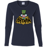 T-Shirts Navy / S Hatman Women's Long Sleeve T-Shirt