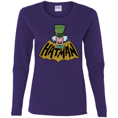 T-Shirts Purple / S Hatman Women's Long Sleeve T-Shirt