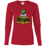 T-Shirts Red / S Hatman Women's Long Sleeve T-Shirt