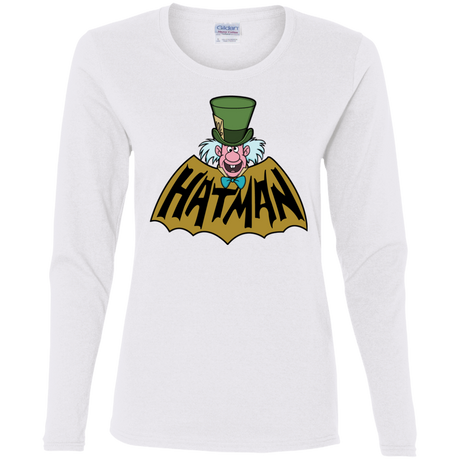 T-Shirts White / S Hatman Women's Long Sleeve T-Shirt