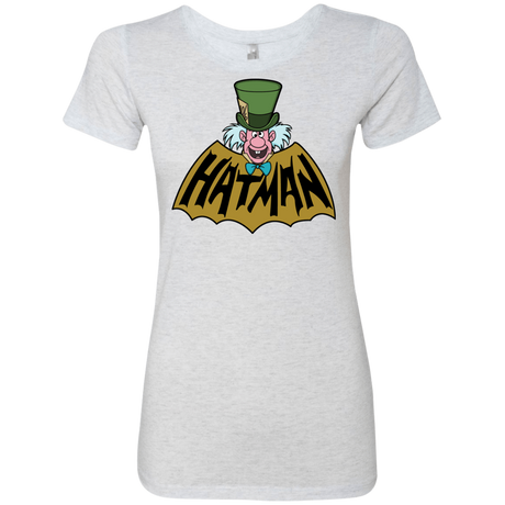 T-Shirts Heather White / S Hatman Women's Triblend T-Shirt