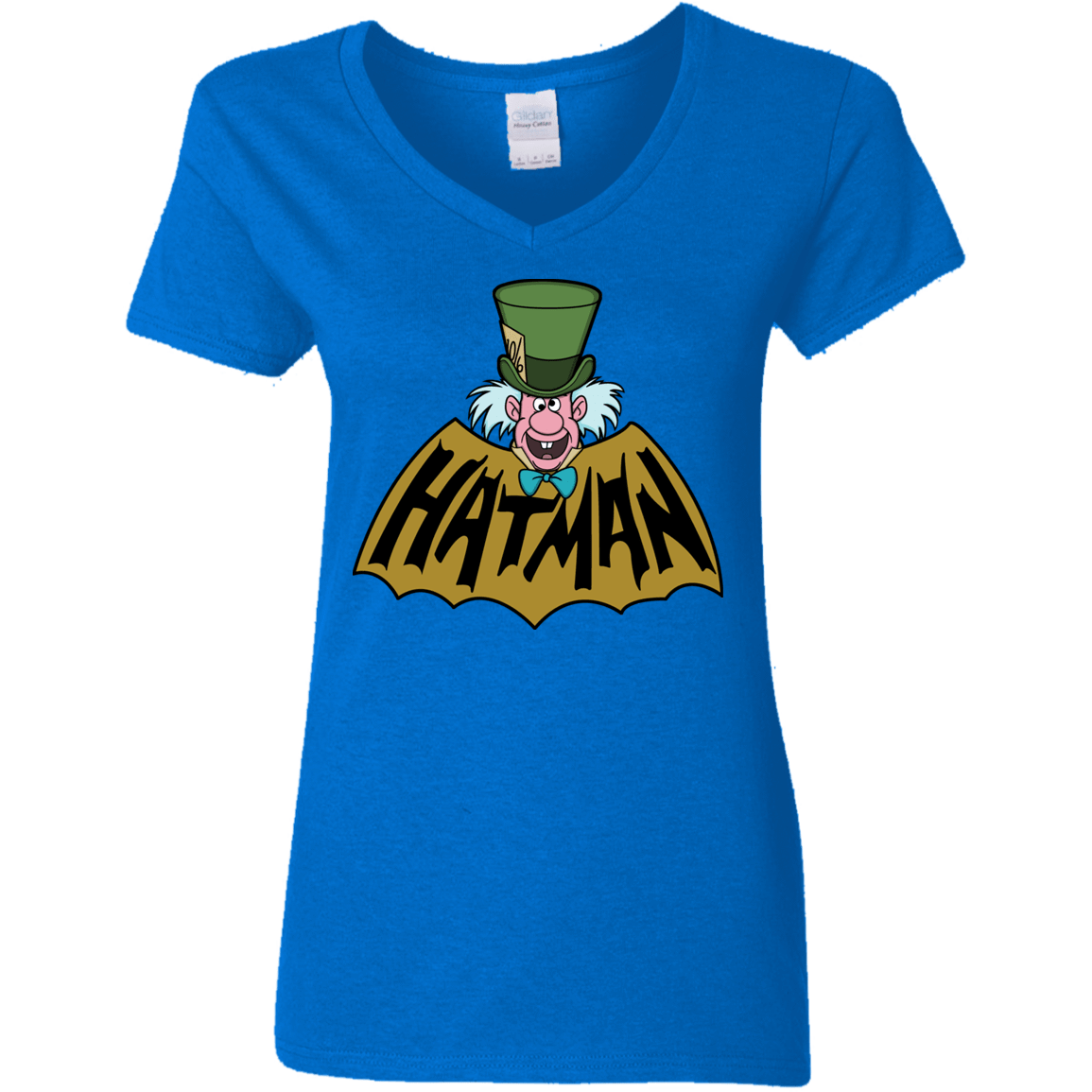 T-Shirts Royal / S Hatman Women's V-Neck T-Shirt