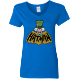 T-Shirts Royal / S Hatman Women's V-Neck T-Shirt