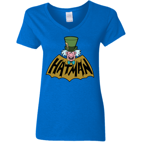 T-Shirts Royal / S Hatman Women's V-Neck T-Shirt