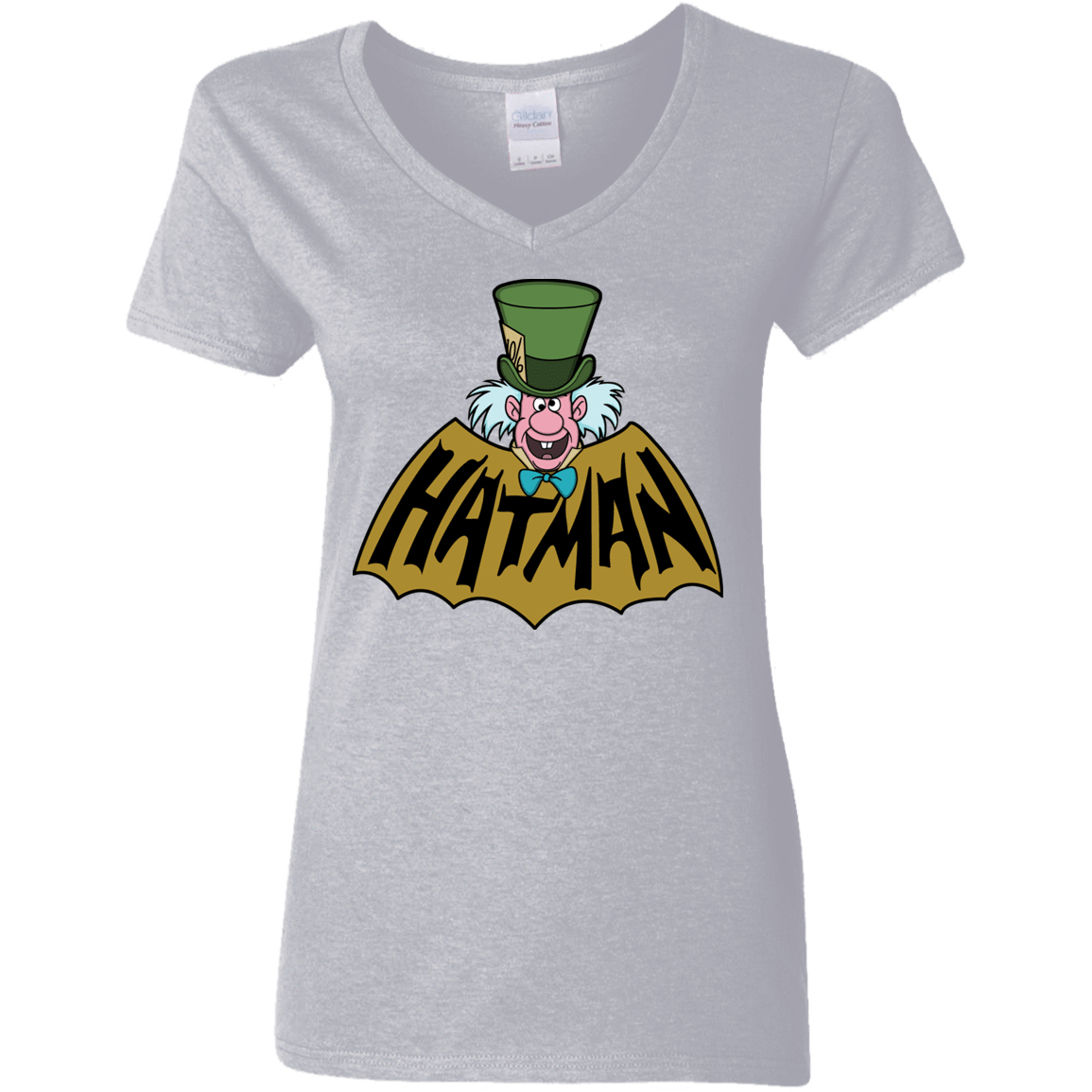 T-Shirts Sport Grey / S Hatman Women's V-Neck T-Shirt