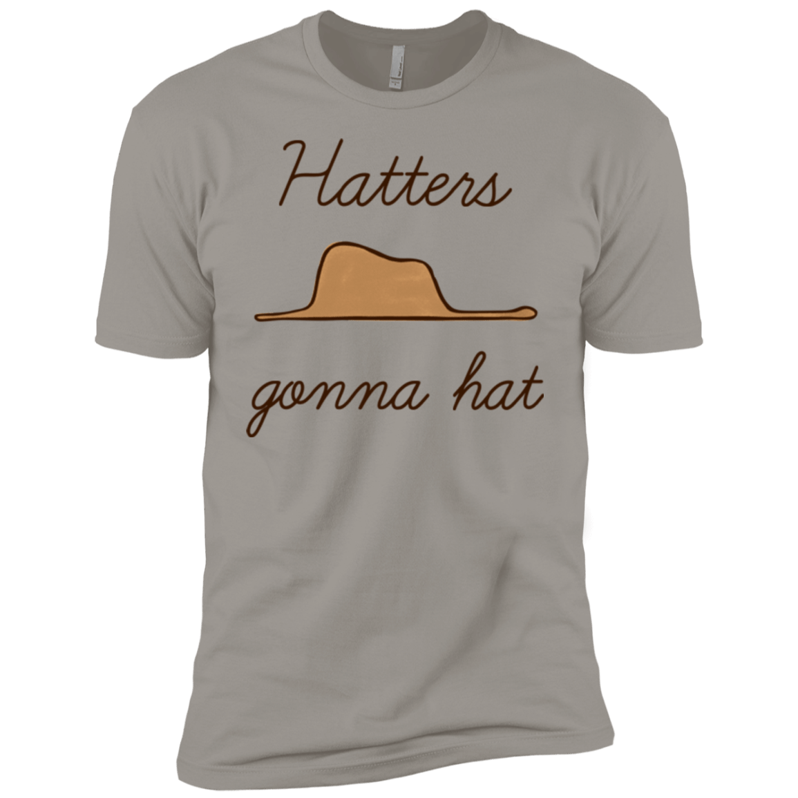 T-Shirts Light Grey / YXS Hatters Gonna Hat Boys Premium T-Shirt