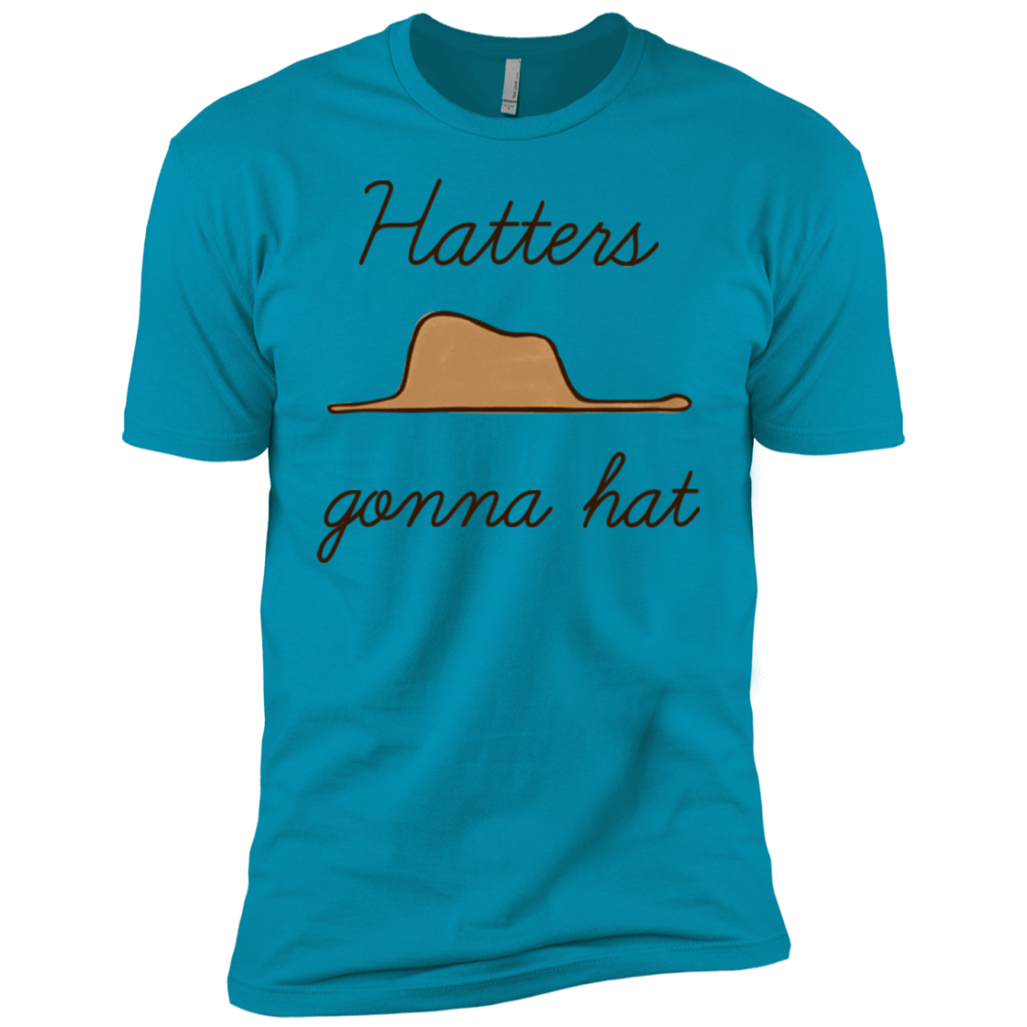 T-Shirts Turquoise / YXS Hatters Gonna Hat Boys Premium T-Shirt