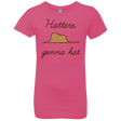T-Shirts Hot Pink / YXS Hatters Gonna Hat Girls Premium T-Shirt