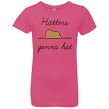 T-Shirts Hot Pink / YXS Hatters Gonna Hat Girls Premium T-Shirt