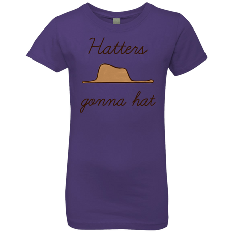 T-Shirts Purple Rush / YXS Hatters Gonna Hat Girls Premium T-Shirt