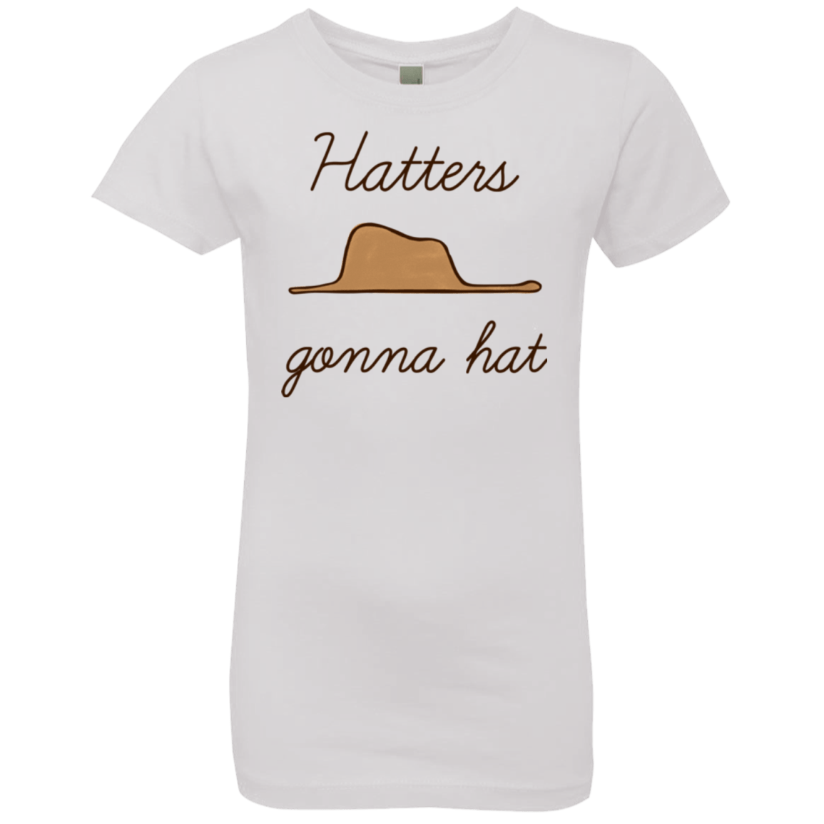 T-Shirts White / YXS Hatters Gonna Hat Girls Premium T-Shirt
