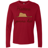 T-Shirts Cardinal / Small Hatters Gonna Hat Men's Premium Long Sleeve