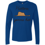 T-Shirts Royal / Small Hatters Gonna Hat Men's Premium Long Sleeve