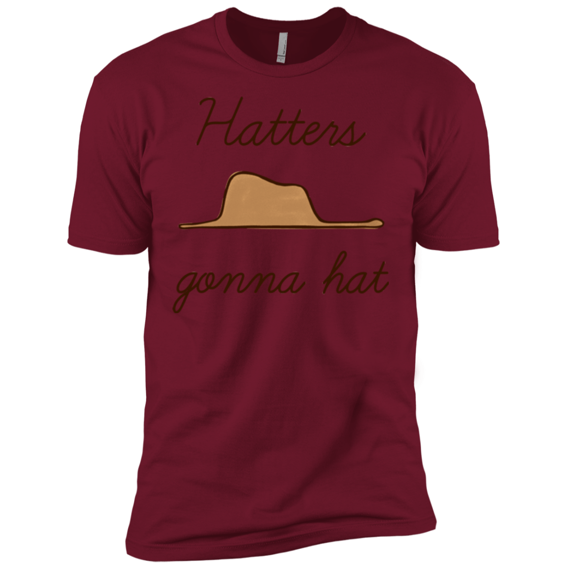 T-Shirts Cardinal / X-Small Hatters Gonna Hat Men's Premium T-Shirt