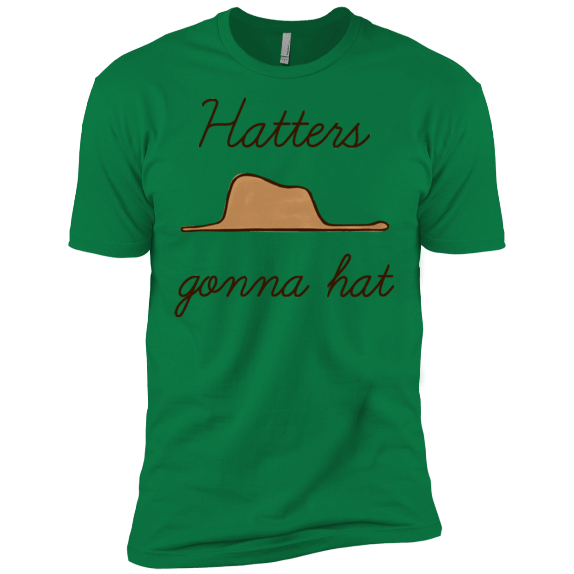 T-Shirts Kelly Green / X-Small Hatters Gonna Hat Men's Premium T-Shirt