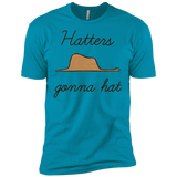 T-Shirts Turquoise / X-Small Hatters Gonna Hat Men's Premium T-Shirt