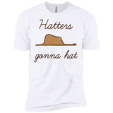 T-Shirts White / X-Small Hatters Gonna Hat Men's Premium T-Shirt