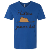 T-Shirts Royal / X-Small Hatters Gonna Hat Men's Premium V-Neck